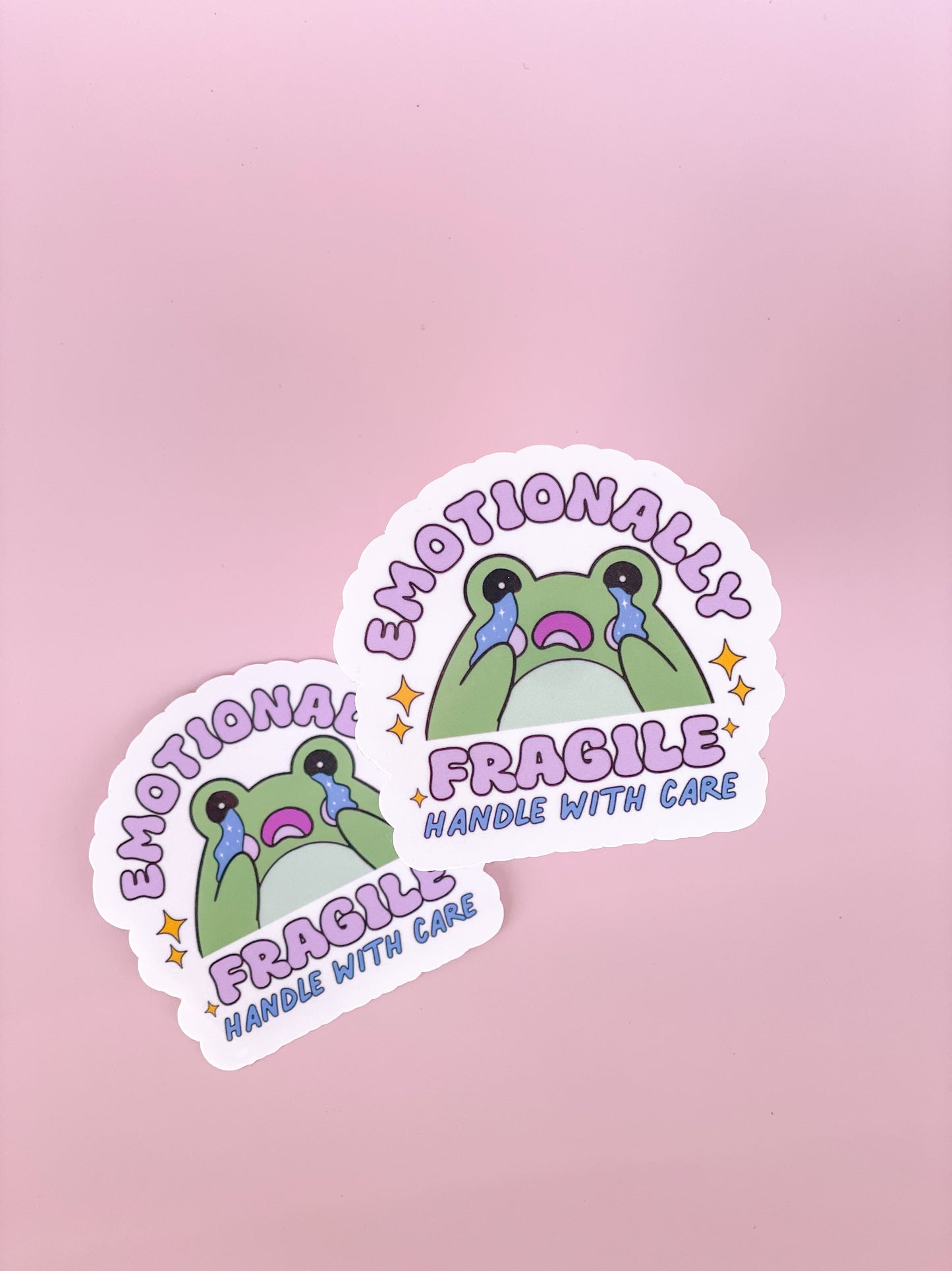 Pegatina Emocionalmente frágil