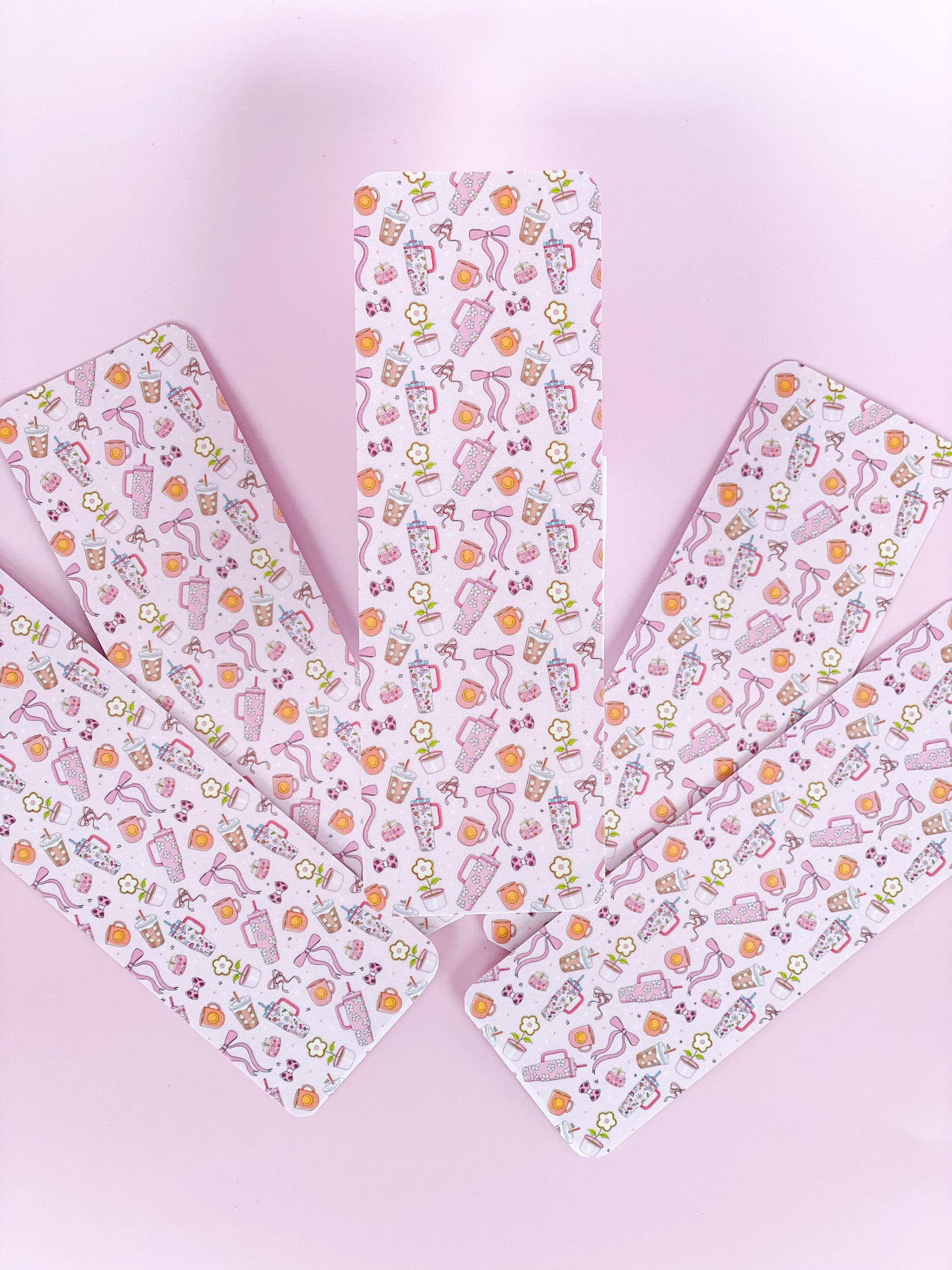 Girly Coffee Bookmark