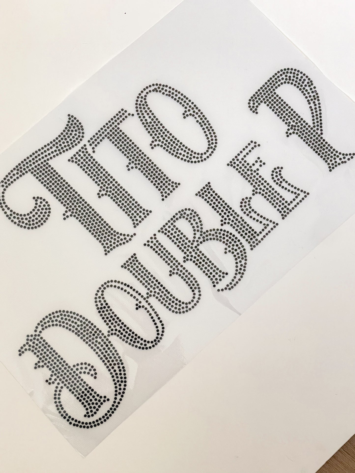 TDP Rhinestone Transfer