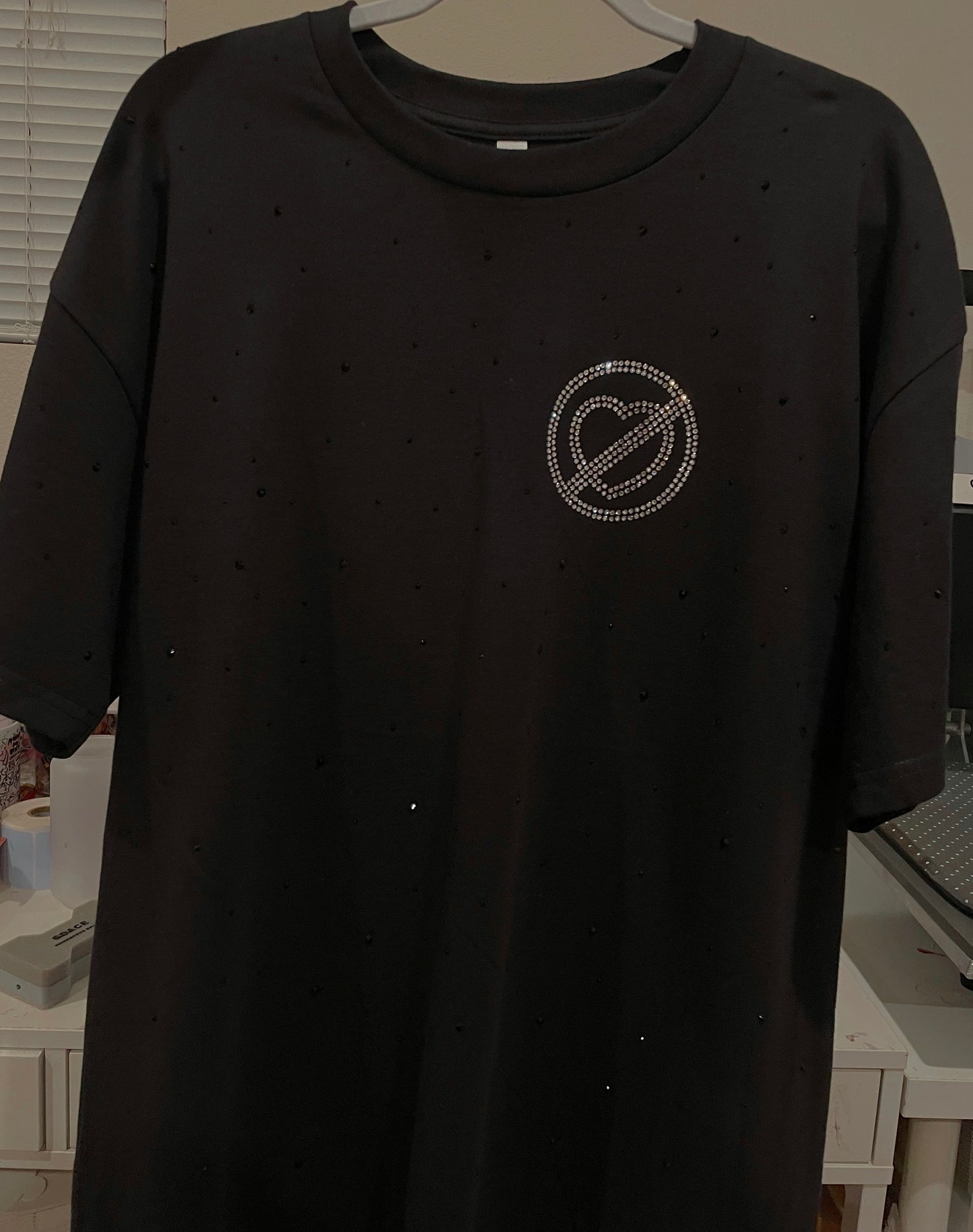FR Custom Rhinestone shirt