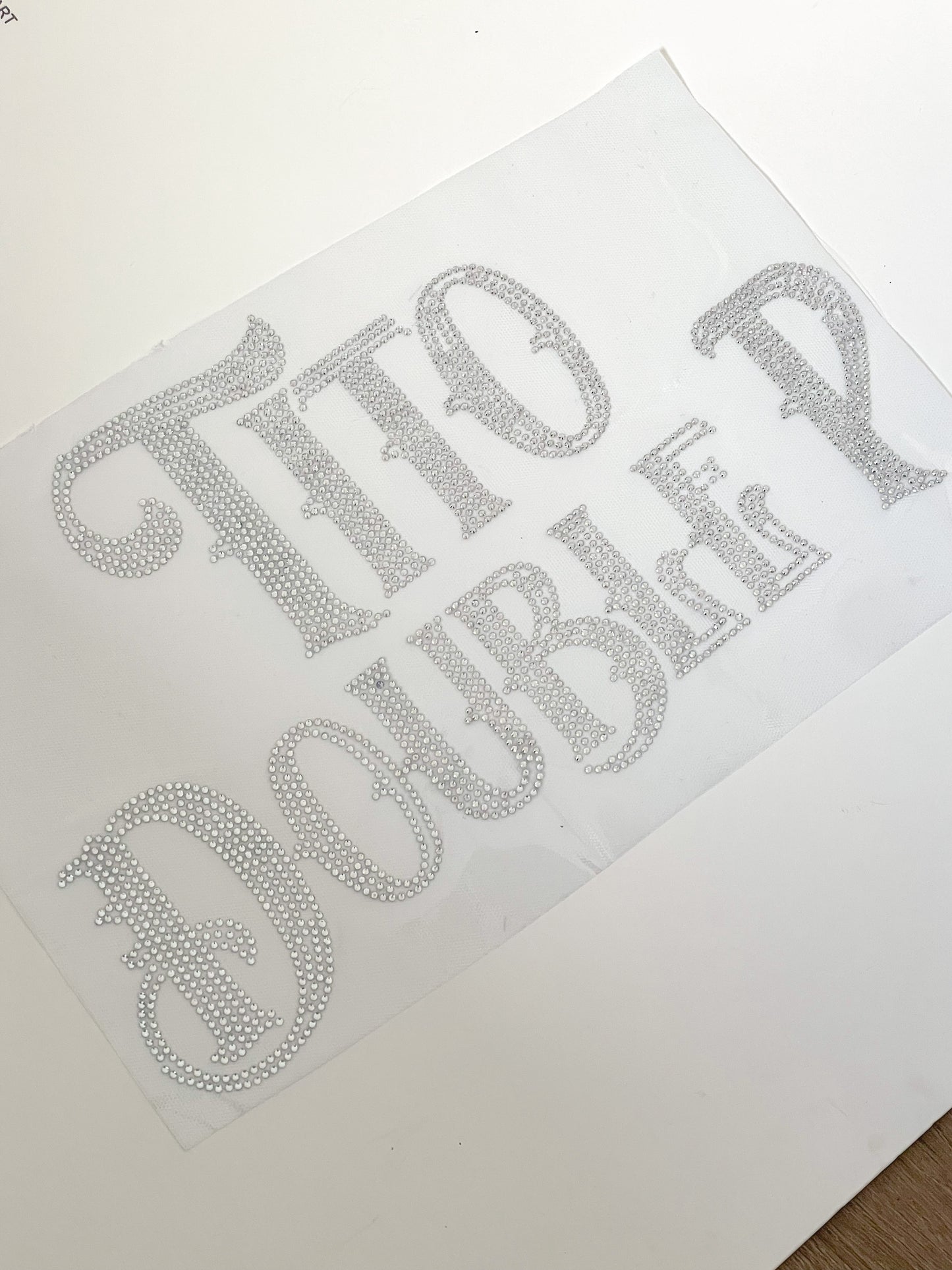 TDP Rhinestone Transfer