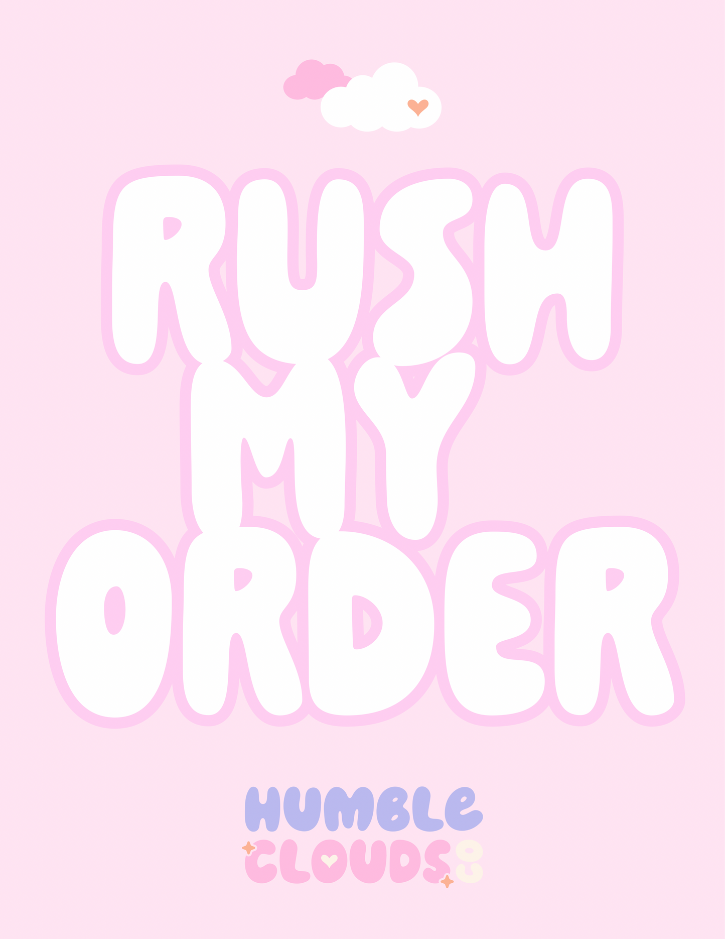RUSH MY ORDER - please read description before purchasing