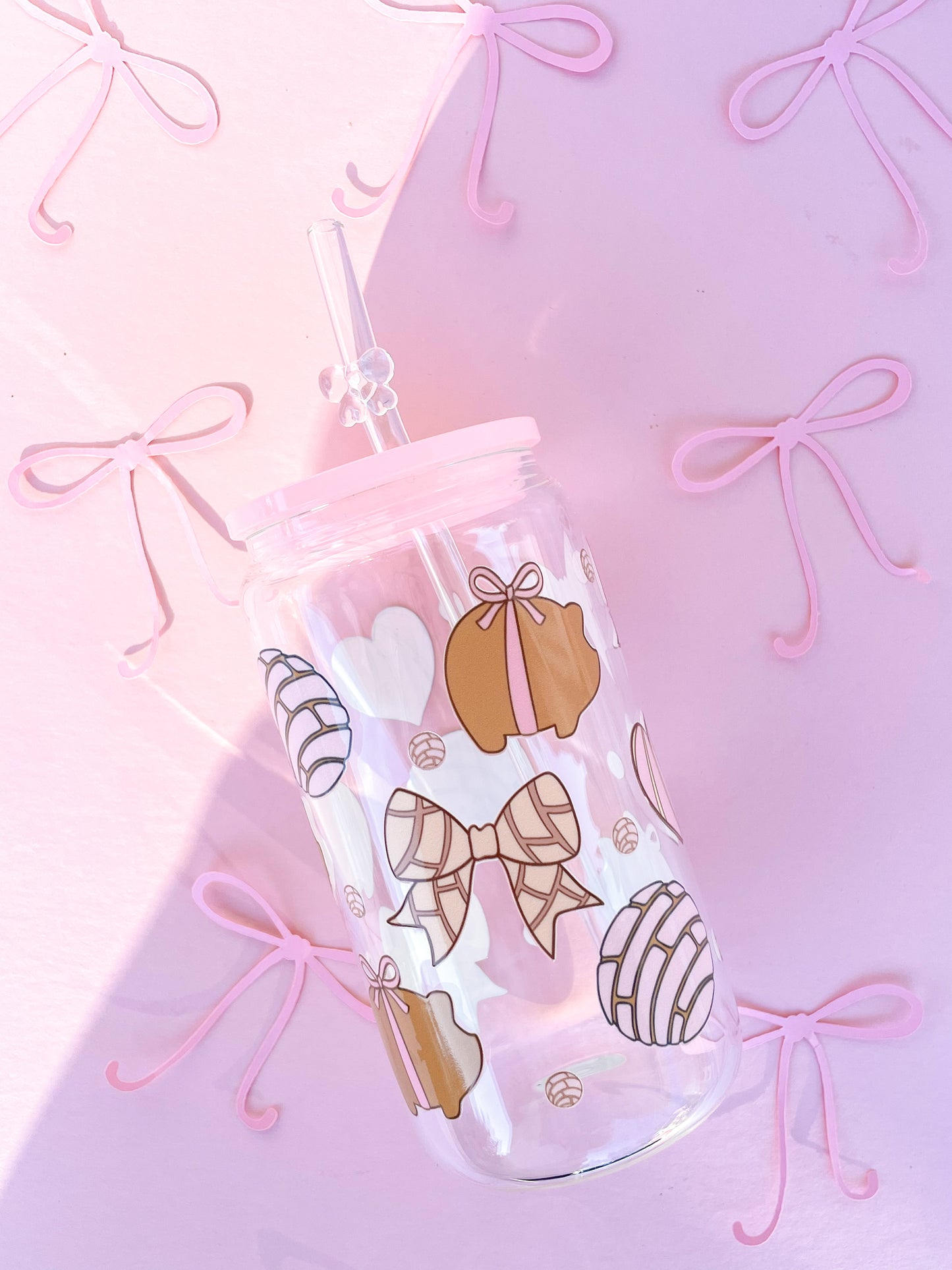 Coquette Pan Dulce Glass Cup