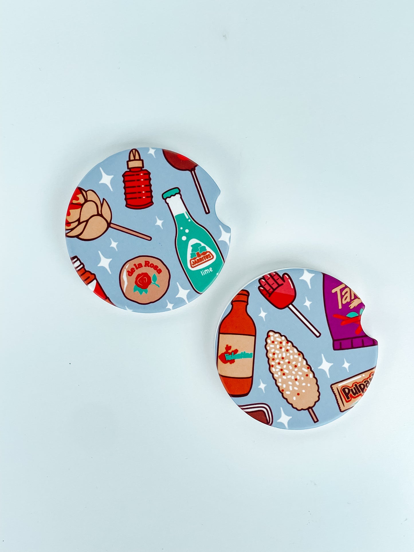 Antojitos Car Coasters
