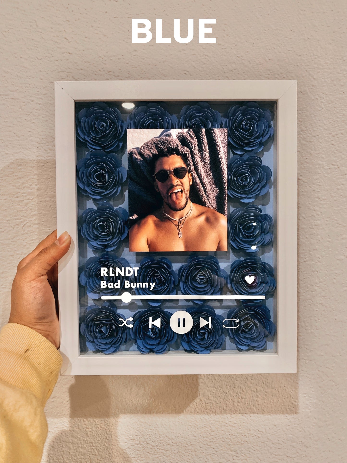 Blue Rose Song Shadow Box