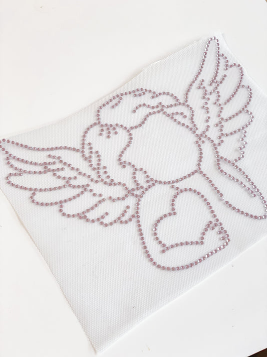 SadAngel Rhinestone Transfer