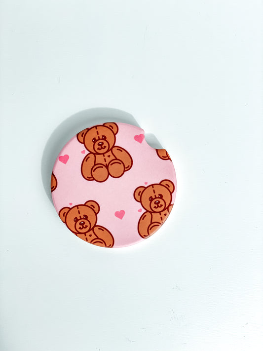 Teddy Love Ceramic Coaster