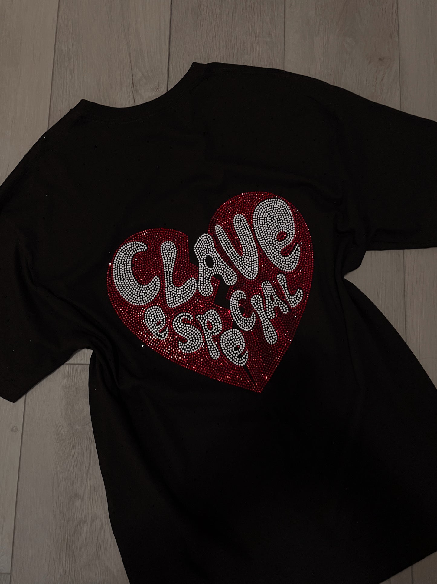 CLVES Rhinestone T Shirt