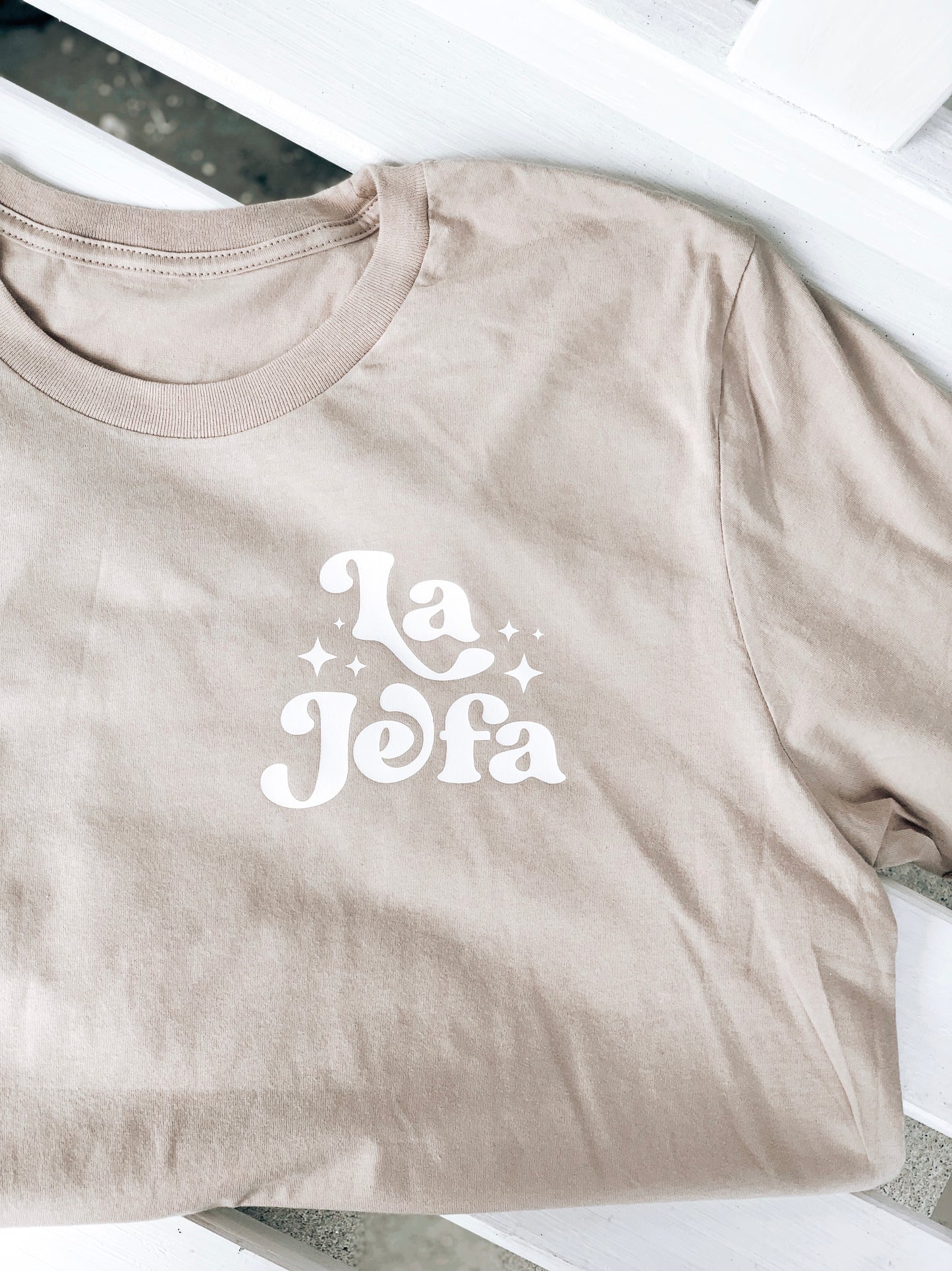 La Jefa Tan Shirt