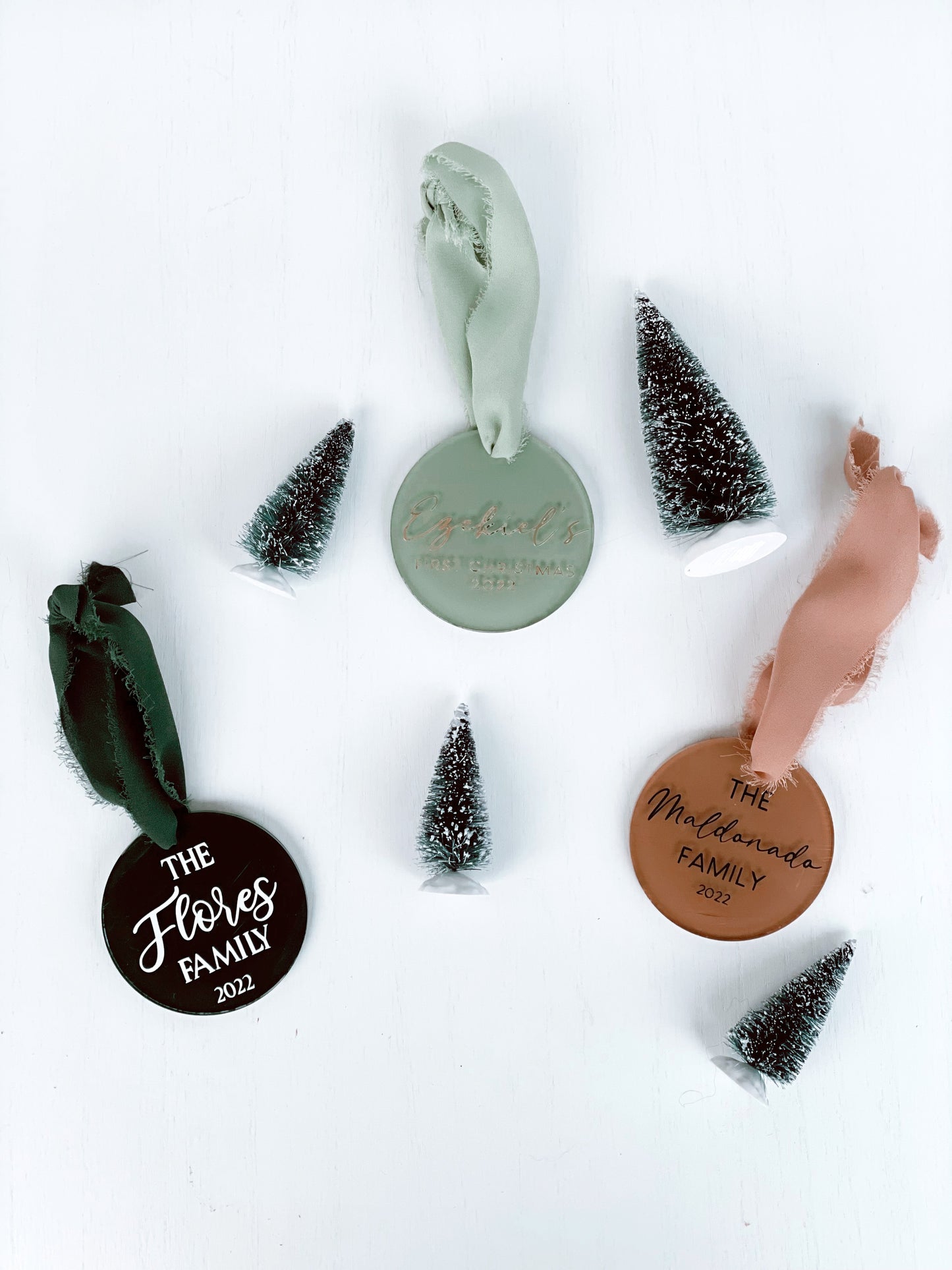 Family 2025 Round Ornaments