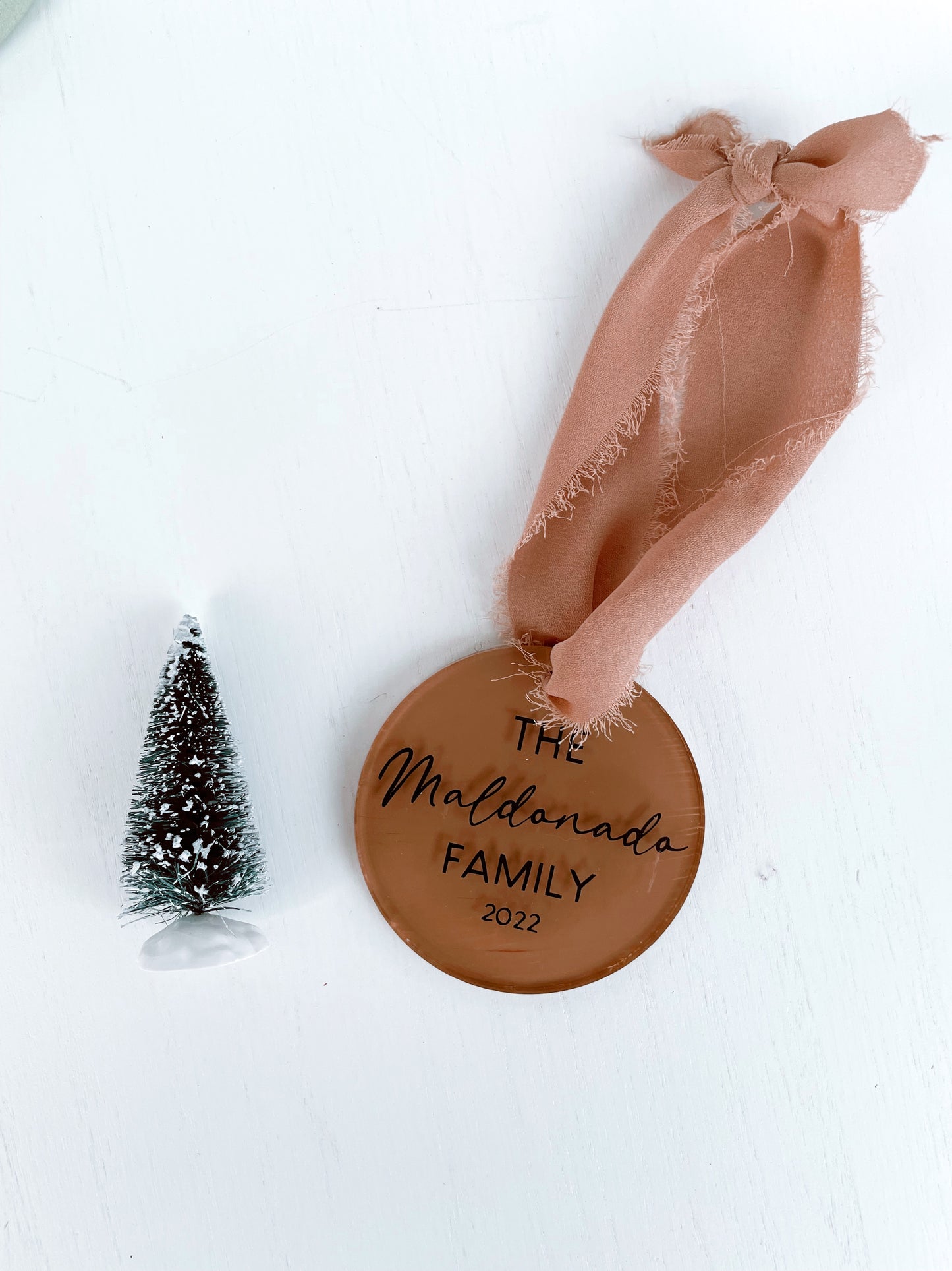 Family 2025 Round Ornaments