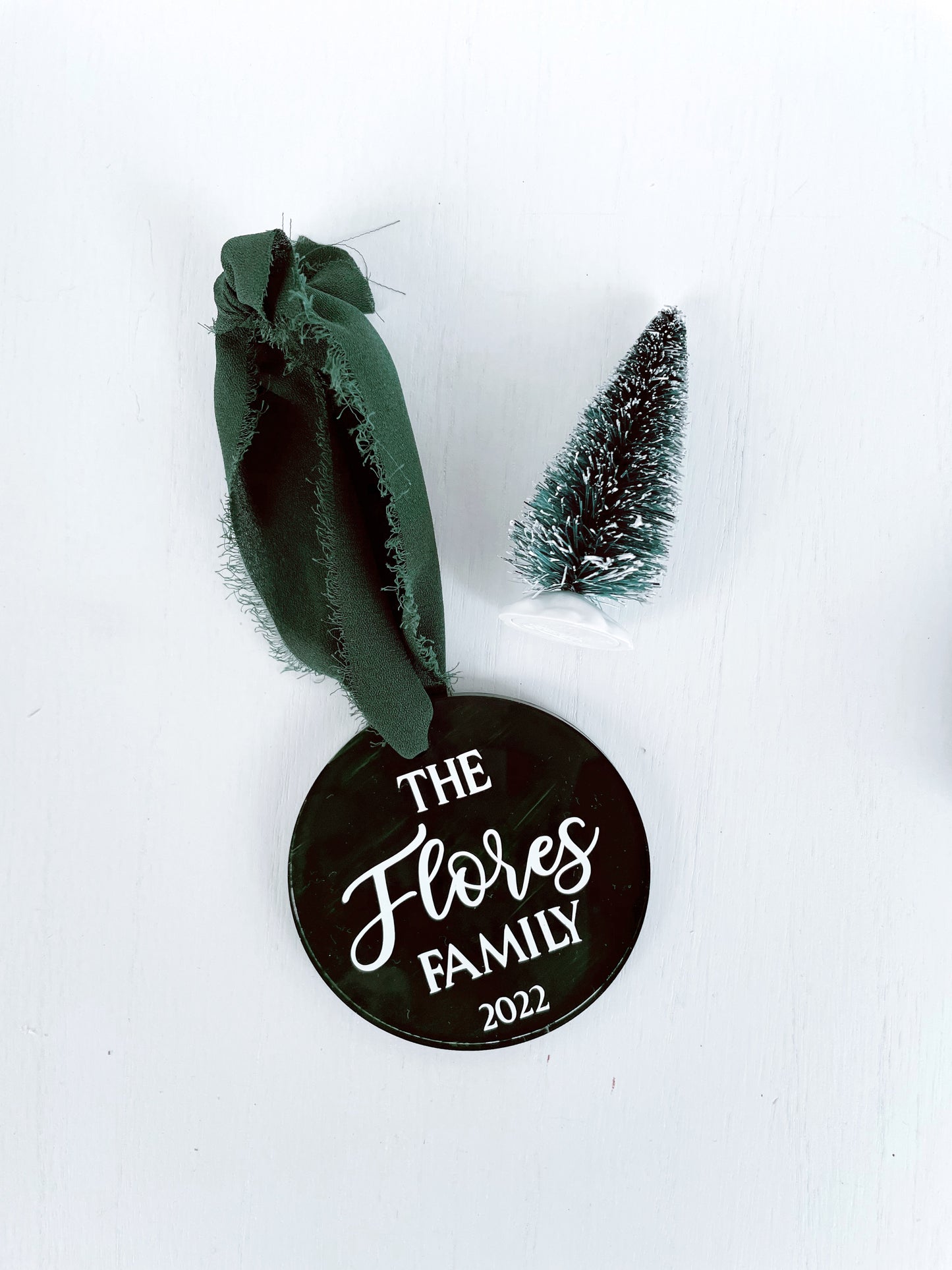 Family 2025 Round Ornaments